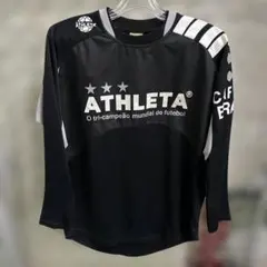 ATHLETA アスレタ 長袖プラシャツ ブラックのサムネイル