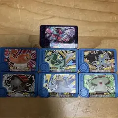 イベルタル　ポケモンフレンダ7枚セット