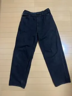 comoli コモリ ベルテッドデニム 23ss サイズ1のサムネイル