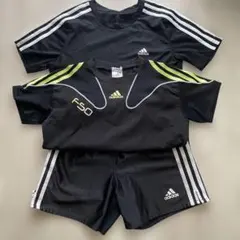 140センチ　adidas ブラック サッカーウェア