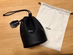hALON>レザー 巾着バッグ - メルカリ