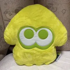 スプラトゥーン3 イカ クッション イエロー