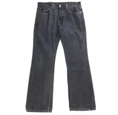 Levi's 527 先染めブラック デニム W34 L32 Levi's 527 先染めブラック デニム W34 L32 - メルカリ