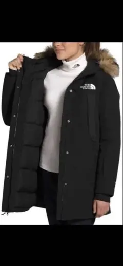 The North Face ブラックダウンジャケット