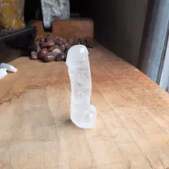 水晶　男根　133.3　珍石　鑑賞石　石 置物　オブジェ　インテリア