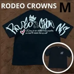 RODEO CROWNSロデオクラウンズ黒ブラックTシャツくま男女兼用