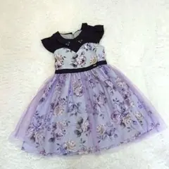 ANNA SUI mini アナスイ 花柄 ワンピース 130