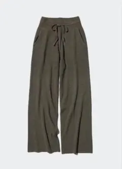 UNIQLO ウォッシャブルニットリブパンツ
