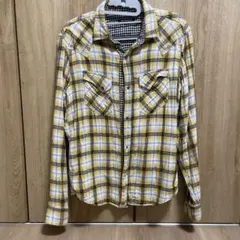 RATTLE TRAP 長袖シャツ イエロー チェックのサムネイル