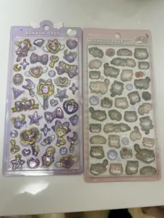 【正規品】マヌルネコ　ボンボンドロップシール 2枚セット　マジカル