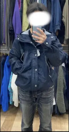 Columbia デニム アウター　ジャケット　フード付き 最終値下げ