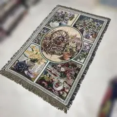 花 果物 マルチカバー ソファカバー ヴィンテージラグ 173x116 - メルカリ