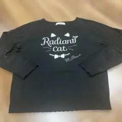 mezzo piano Radiant cat セーター L ブラック
