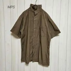 MELTING POT STUDIO ワークシャツ ハイネック 比翼仕立て Mのサムネイル