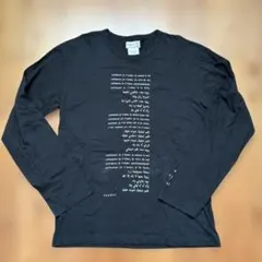 アニエス・ベー黒 長袖カットソー