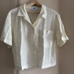 AZUL 夏服　半袖　シースルー