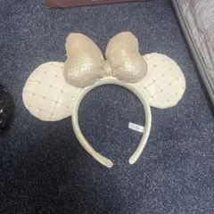 ミニー耳カチューシャ スパンコール付き