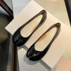足袋パンプス ブラック 24㌢のサムネイル