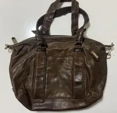 コールハーン/レザートートバッグ/ブラウン/2WAY/ヴィンテージ/B29779