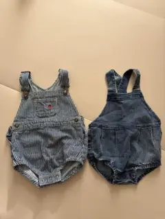ベビー　80サイズ　デニム サロペット ロンパース　まとめ売り