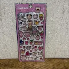 ポケモン プチドロップステッカー ピンク