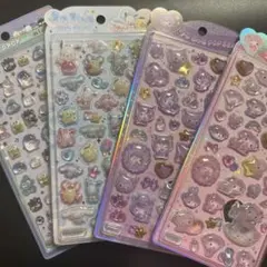 サンリオ　 人気シール４枚セット