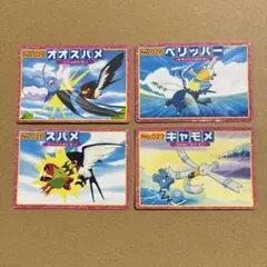 ポケモン カード　トップ　4枚セットオオスバメ ペリッパー スバメ キャモメのサムネイル
