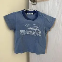 familiar 車プリント Tシャツ　90