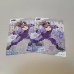 忍たま乱太郎　ー クリアカードコレクション　竹谷八左ヱ門　2枚セット ー