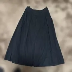 BALENCIAGA 黒セットアップ ブラウスとロングスカート 38のサムネイル