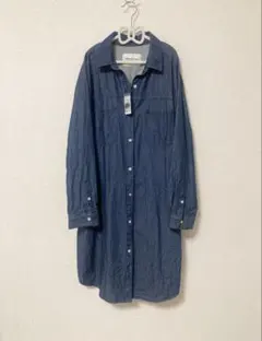 【アメリカンホリック】デニムシャツワンピース【新品未使用タグ付】羽織りにも◎