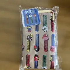 ★新品未使用★ PEZ ウォレット付きスマホショルダーポーチ　ベージュのサムネイル