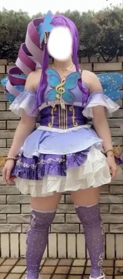 プリパラ】かのん トライアングル コスプレ 衣装 (追加オプション有り