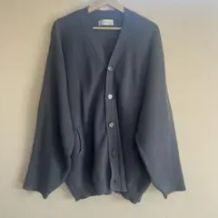 【ADRER】カーディガン L 青