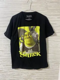 SHREK シュレック Tシャツ 半袖 ブラック Lサイズ ドリームワークス