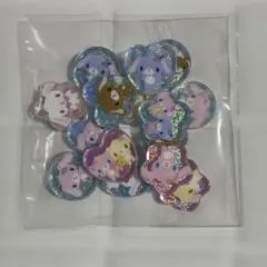 サンリオキャラクターズ シュガーバニーズ おはじきシール キラキラ まとめ売り