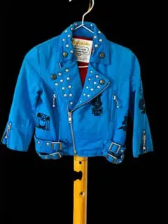 ♥︎︎∗︎*゜グランジ ラムレザー ライダースジャケット パンク y2k 00s 00's vintage 黒レザージャケット アーカイブ グランジy2k