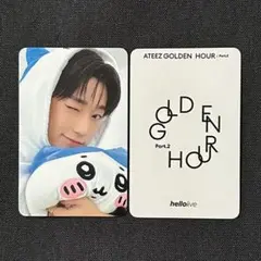 ATEEZ サン hellolive ちいかわ ハチワレ トレカ