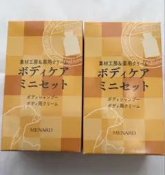 MENARD あおやま ボディ用2点ミニボトルセット - メルカリ