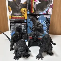 ゴジラ　プライズ　フィギュア　セット　まとめ売り　4体