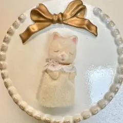 シルバニア　シルクネコの赤ちゃん　ねんね　おねむり