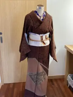 お値下げ‼️正絹長襦袢／手刺繍半襟つき／桜柄／丈128㎝ - メルカリ