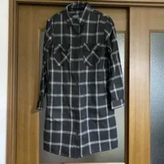 workman シャツワンピース　チェック