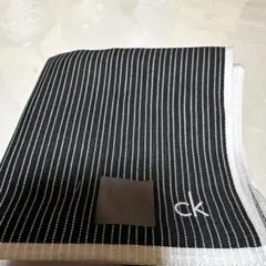 Calvin Klein ストライプハンカチ