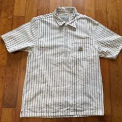 Carhartt WIPハーフジップTRADE SHIRT 半袖シャツ ワーク