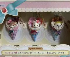 シルバニアファミリーキラキラくじラストチャンス賞 クレープトリオ