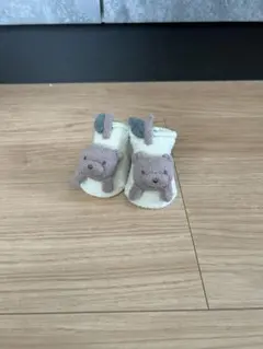 ジェラートピベビー靴下 クマデザイン