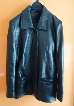 レディース　レザージャケット　本革ラム