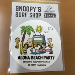 スヌーピー　サーフショップ　ステッカー