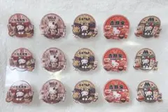 ①お店屋さんキティカプラ　転写シール　防水シール　ステッカー